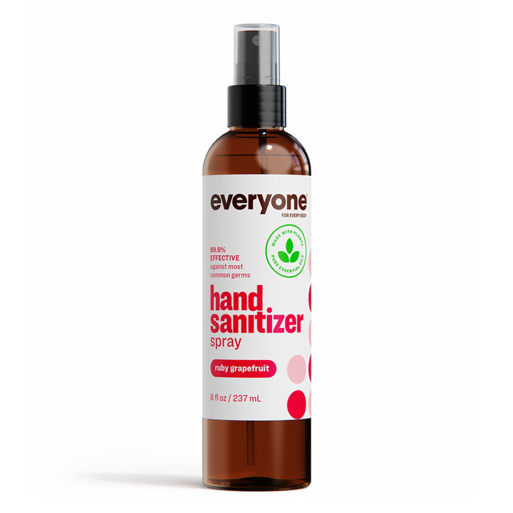 Everyone Hand Sanitizer Ruby Grapefruit Spray, 8 Oz